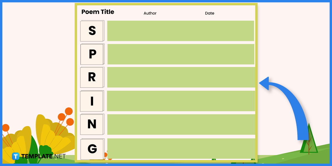 how to create spring poem in microsoft word template example 2023 step