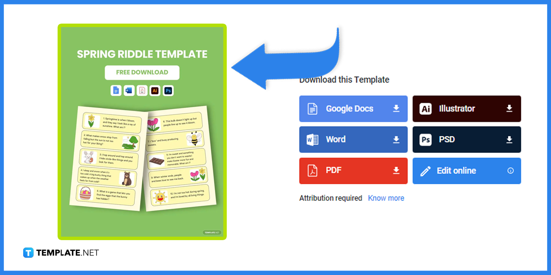 How To Make/Create Spring Riddle in Google Docs [Template + Example] 2023