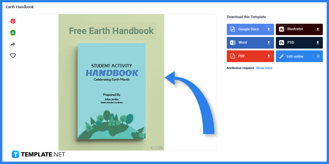 how to make earth handbook in microsoft word template example 2023 step