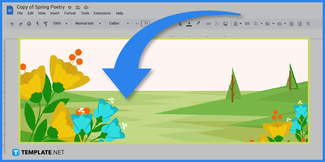 how to make spring poem in google docs template example 2023 step