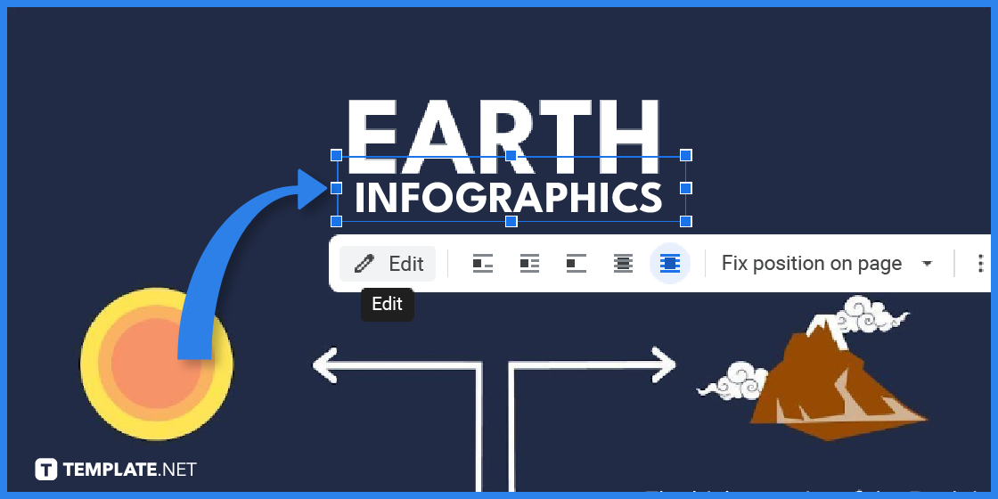 how to create earth infographic in google docs template example 2023 step