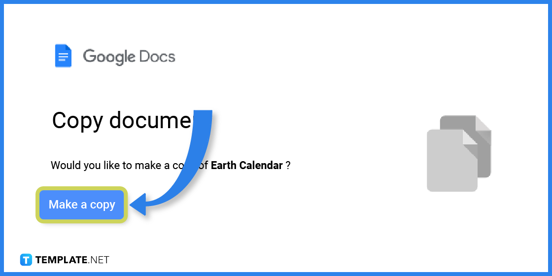 comment créer un calendrier terrestre dans l'exemple de modèle google docs 2023 étape