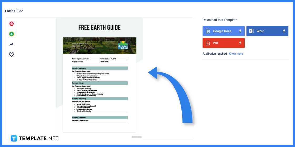 how to make earth guide in microsoft word template example 2023 step