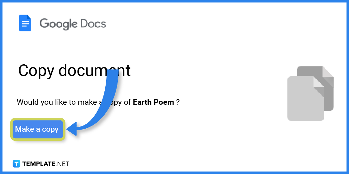 how to make earth poem in google docs template example 2023 step