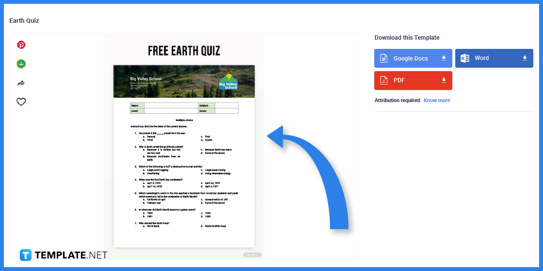 how to make earth quiz in microsoft word template example 2023 step
