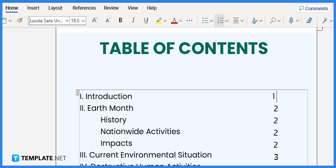 how to make an earth handout in microsoft word template example 2023 step