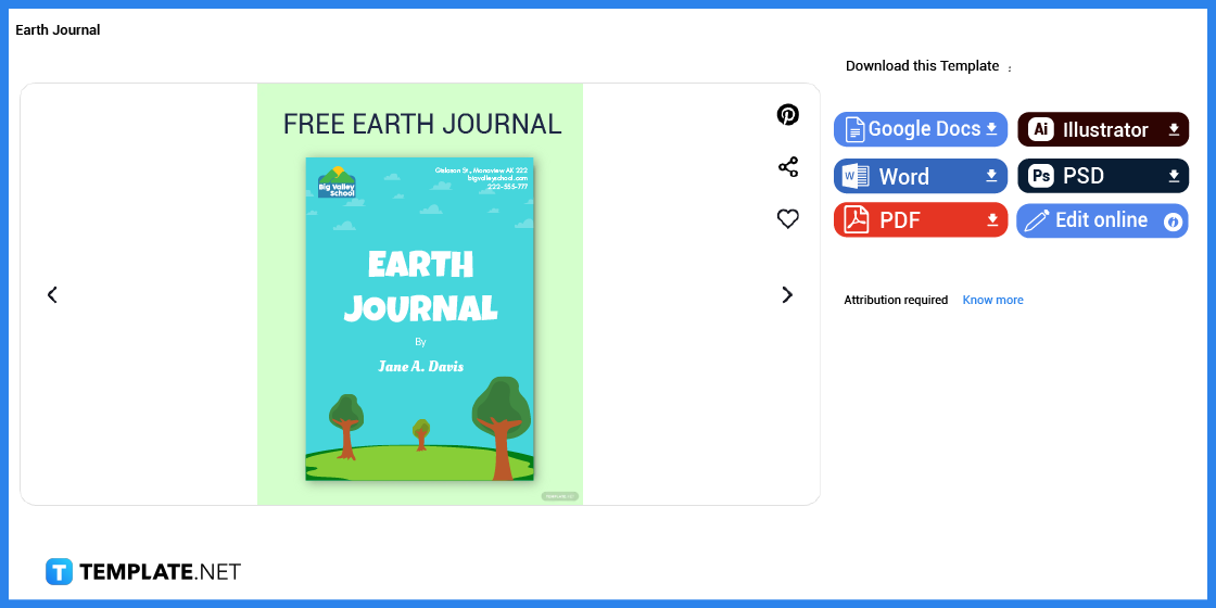 how-to-make-create-an-earth-journal-in-microsoft-word-template