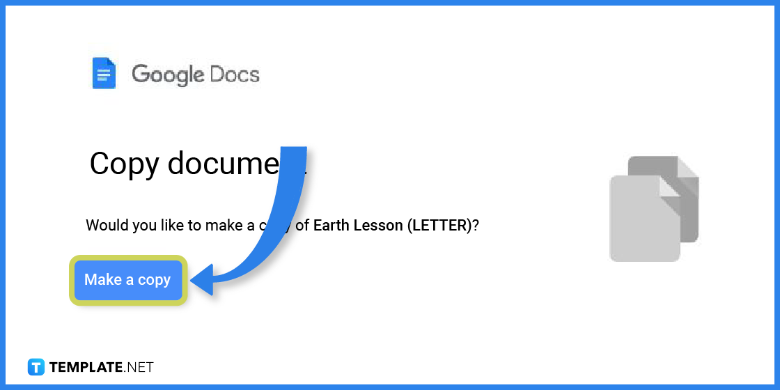 how to make an earth lesson in google docs template example 2023 step