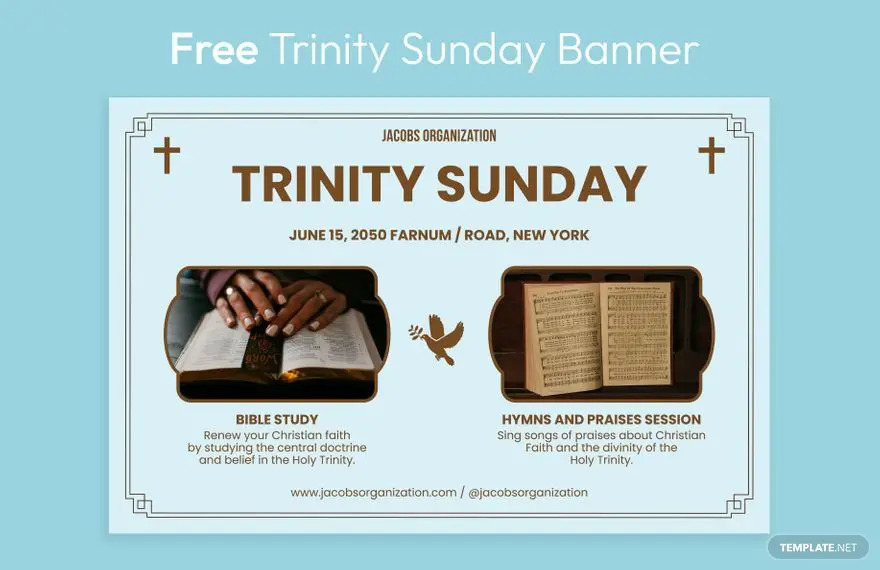 trinity sunday banner ideas and examples