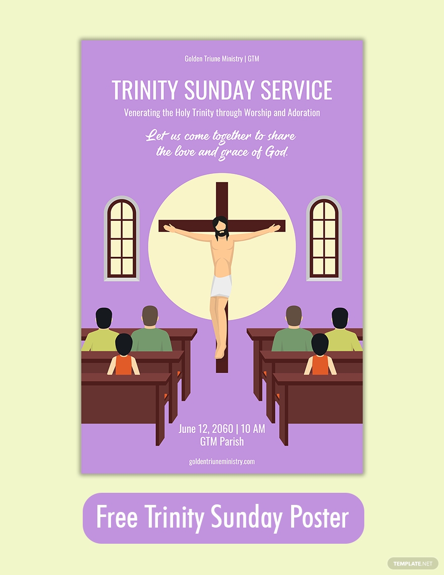 trinity sunday poster ideas and examples