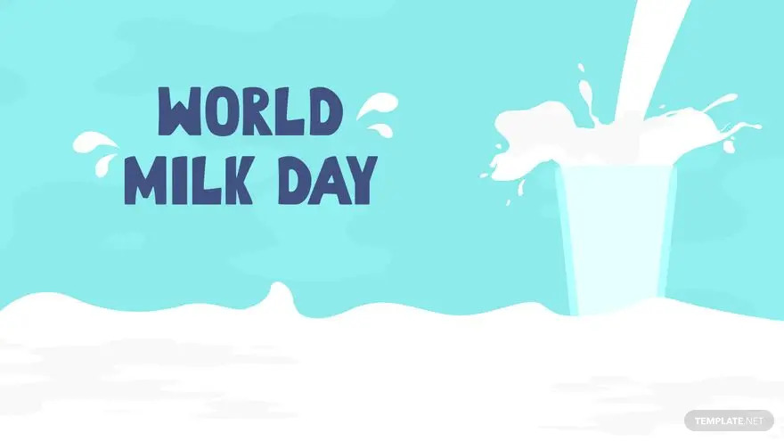 idées et exemples de fond pour la journée mondiale du lait