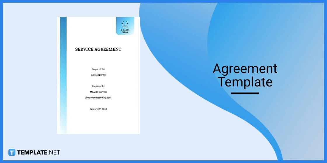 agreement template