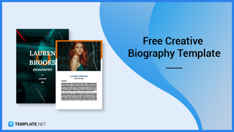 free creative biography template 788x