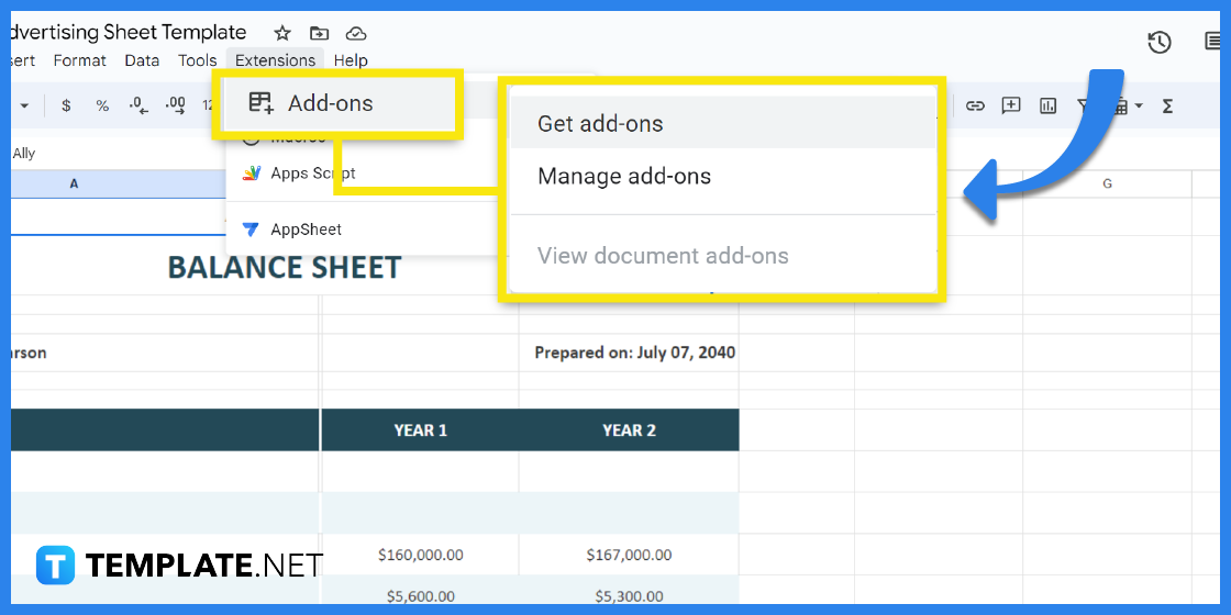 How To Add Extensions / AddOns In Google Sheets