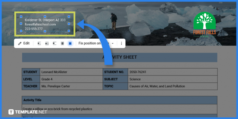 how to create climate change activity in googledocs template example 2023 step 4 788x