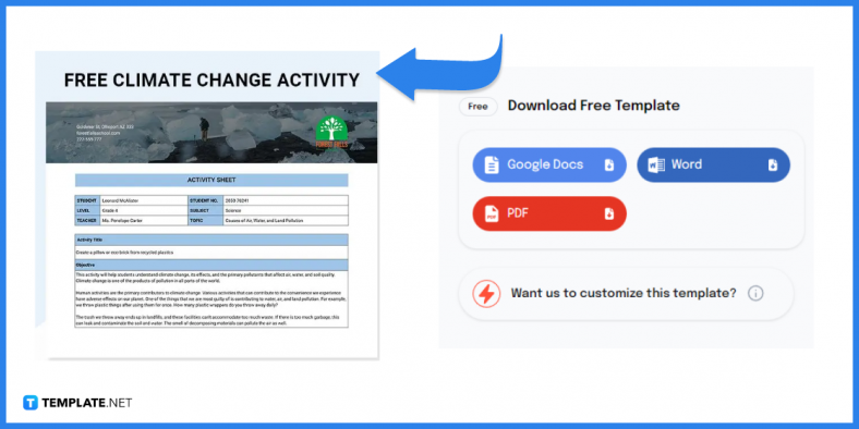 how to create climate change activity in microsoft word template example 2023 step 1 788x