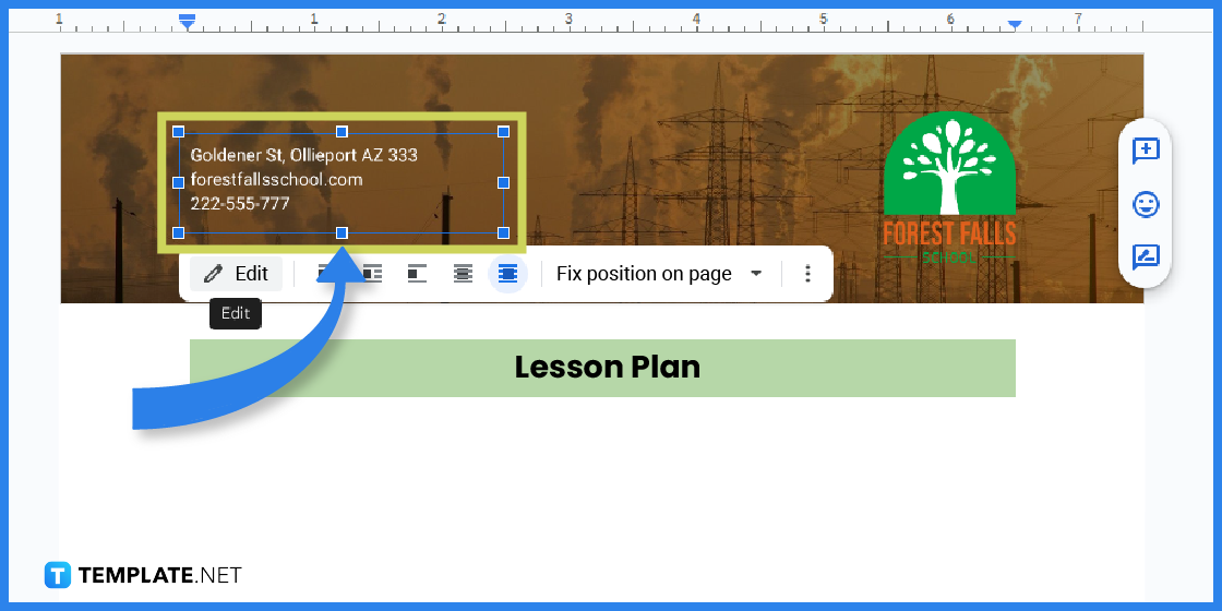 how to create climate change lessons in google docs template example 2023 step
