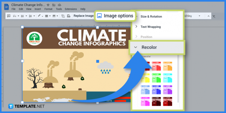comment créer des classeurs sur le changement climatique dans google docs étape 6 788x