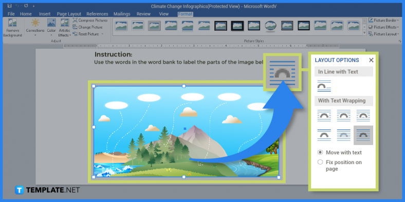 how to create climate change workbooks in microsoft word template example 2023 step 6 788x