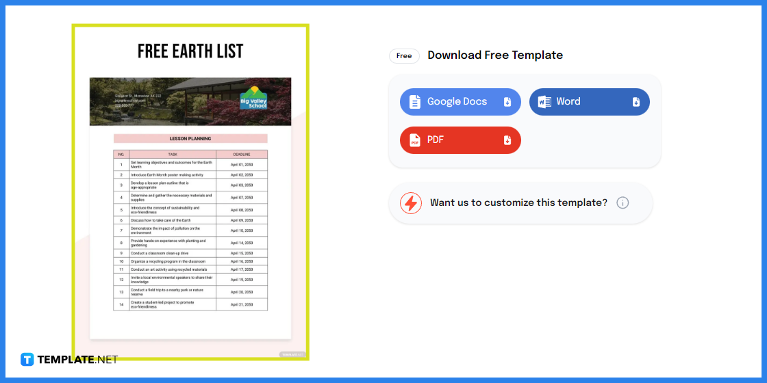 how to create earth list in microsoft word template example 2023 step