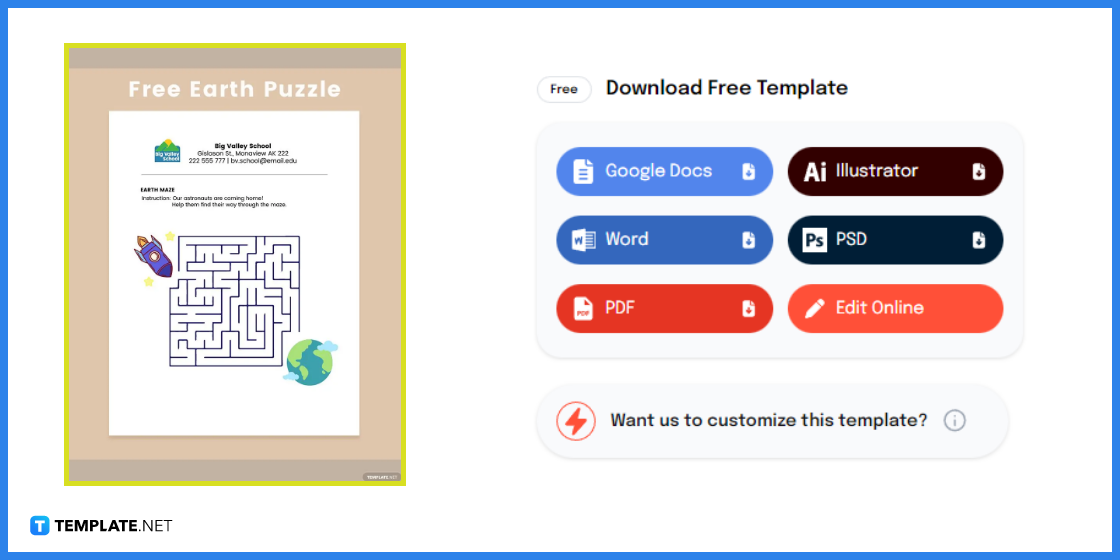 how to create earth puzzle in google docs template example 2023 step