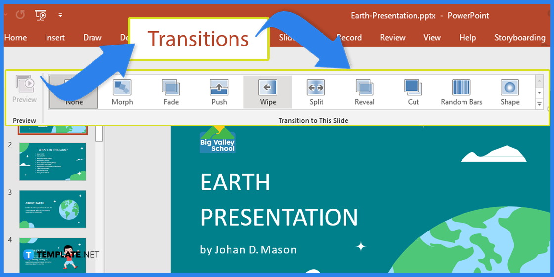 how to create an earth presentation in microsoft powerpoint template example 2023 step