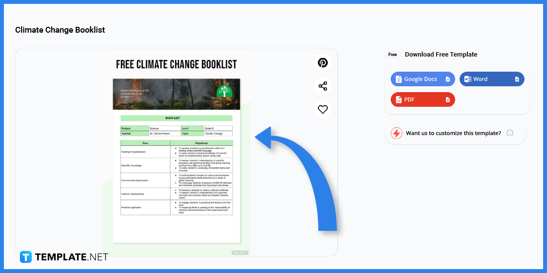 comment créer des listes de livres sur le changement climatique dans l'exemple de modèle google docs 2023 étape