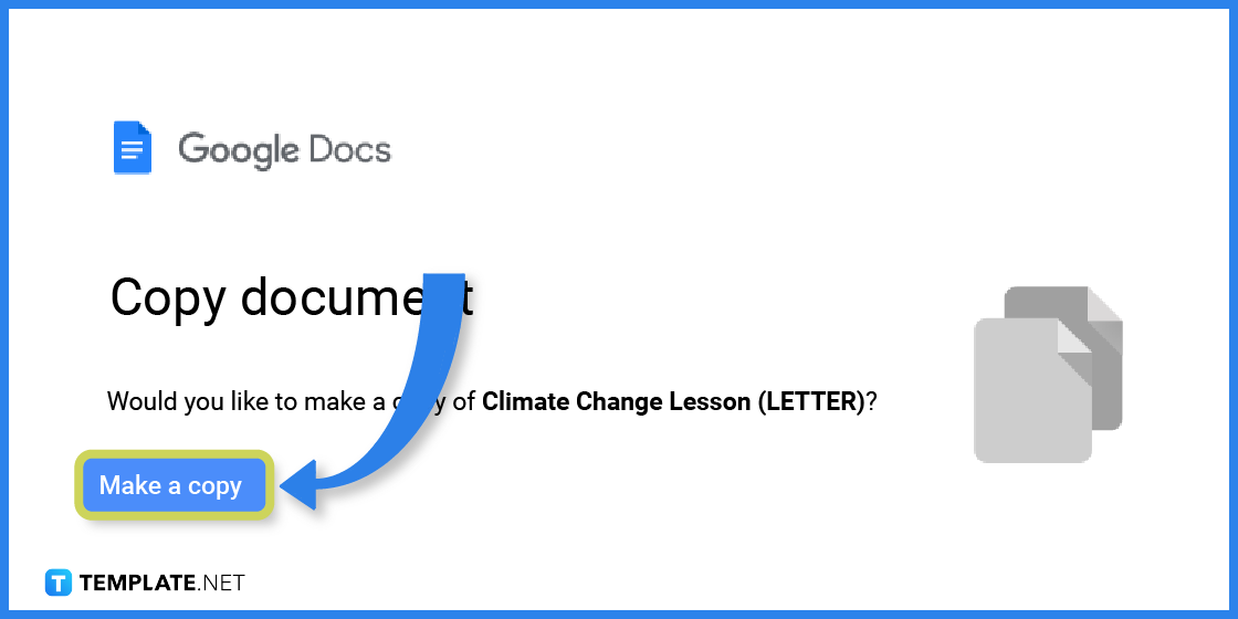 how to make climate change lessons in google docs template example 2023 step
