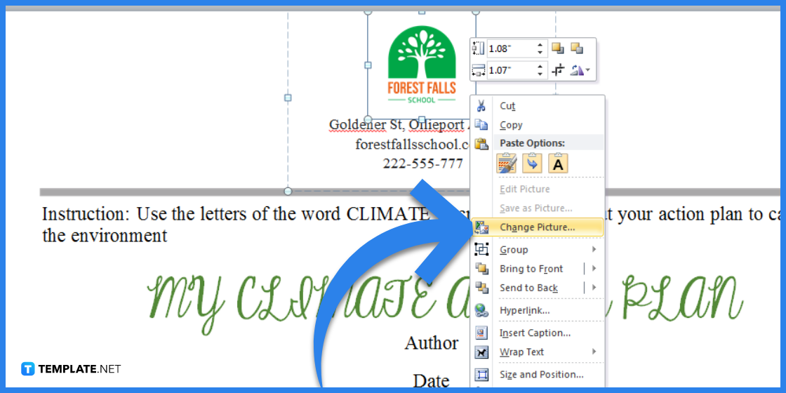 how to make climate change poems in microsoft word template example 2023 step