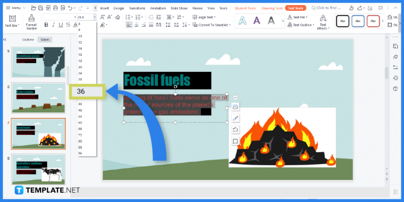 how to make climate change presentation in powerpoint presentation template example 2023 step 5 788x