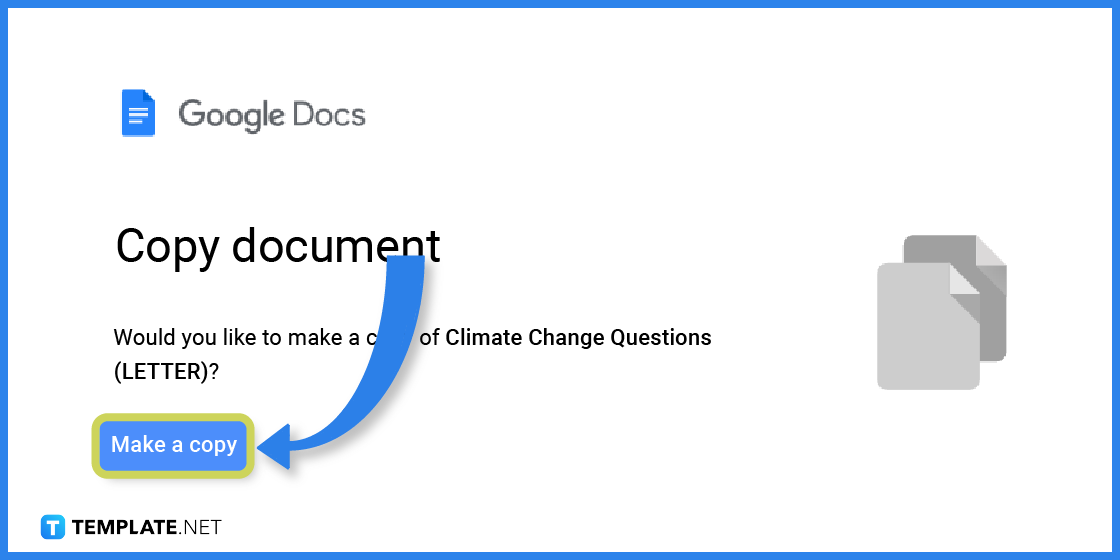 how to make climate change questions in google docs template example 2023 step