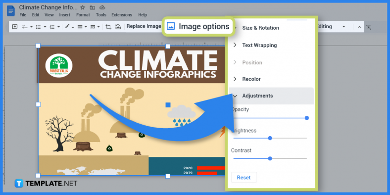 comment créer des classeurs sur le changement climatique dans google docs étape 5 788x