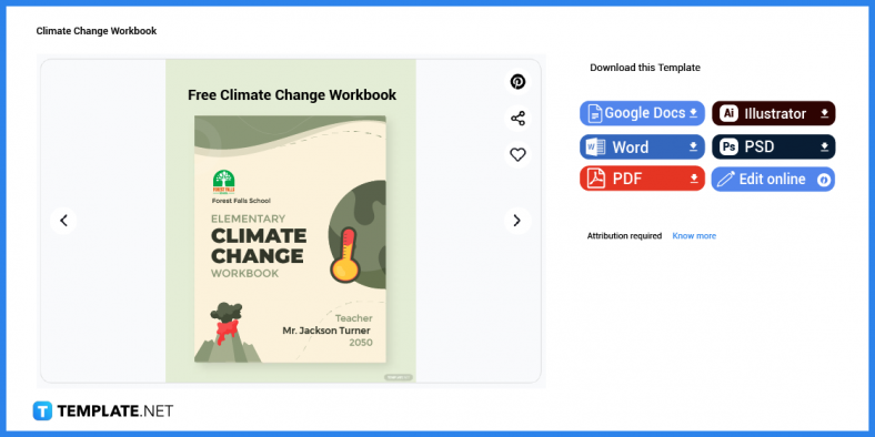 comment créer des classeurs sur le changement climatique dans l'exemple de modèle Microsoft Word 2023 étape 1 788x