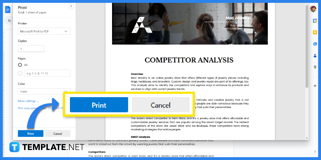 Competitive Analysis Templates - 23+ Examples in Word, PDF, Google Docs