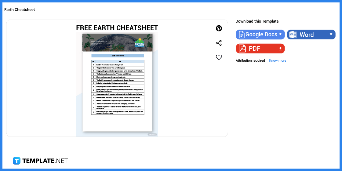 how to make earth cheatsheet in microsoft word template example 2023 step