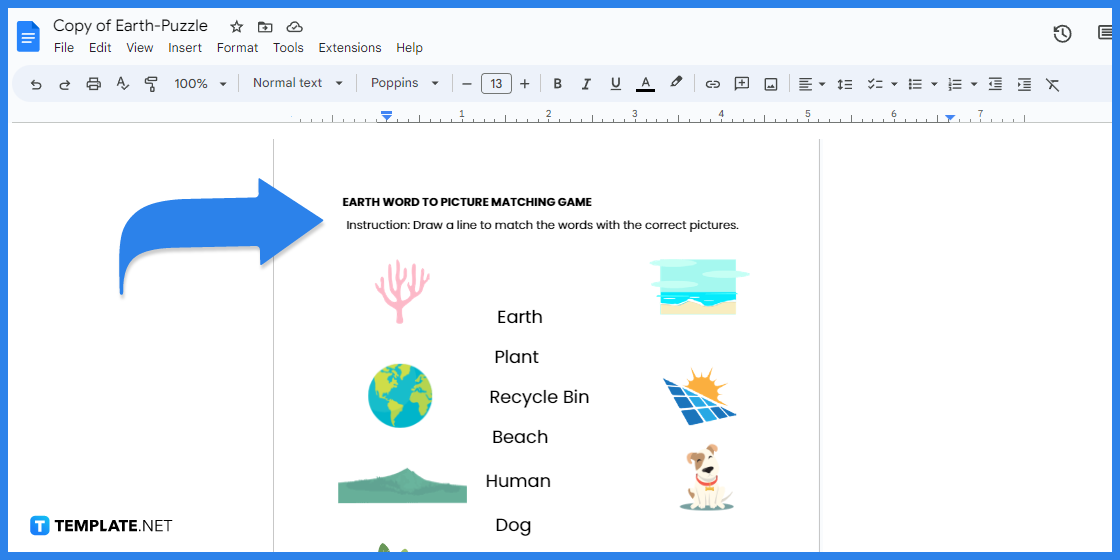 how to make earth puzzle in google docs template example 2023 step