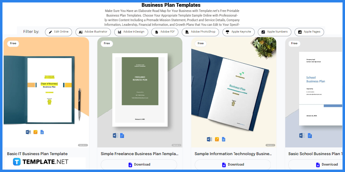 how to make a business plan in google docs templates examples 2023 step