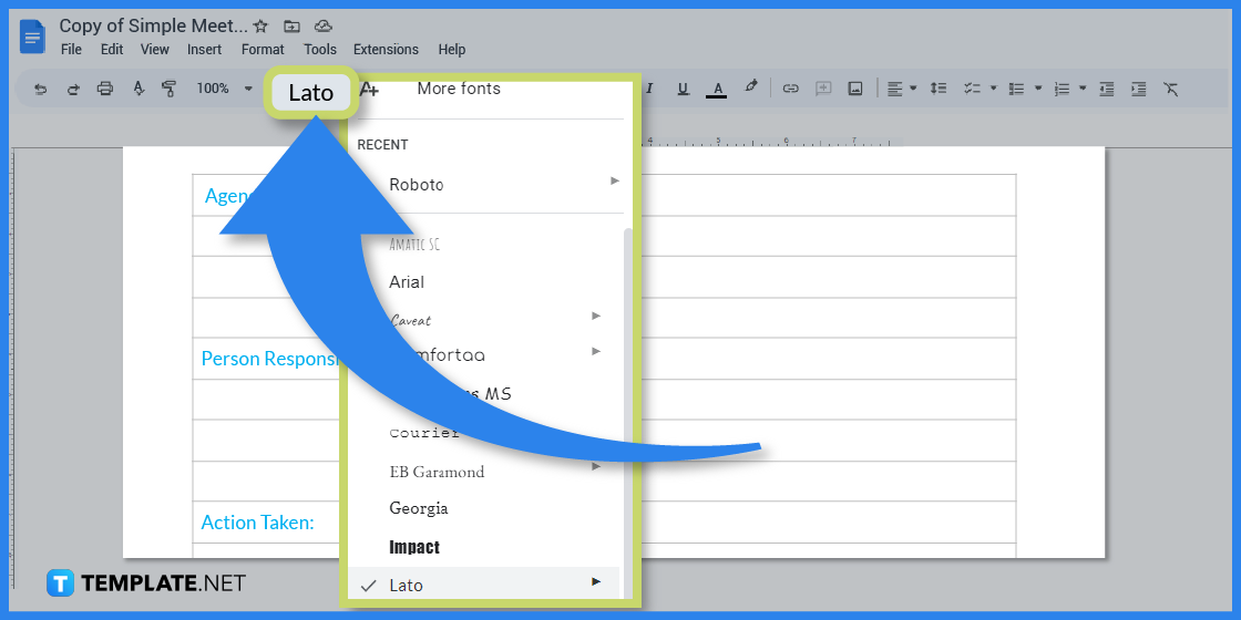 how to make a memo in google docs templates examples step