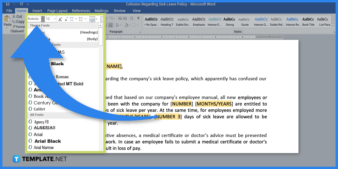 how to make a policy in microsoft word templates examples 2023 step