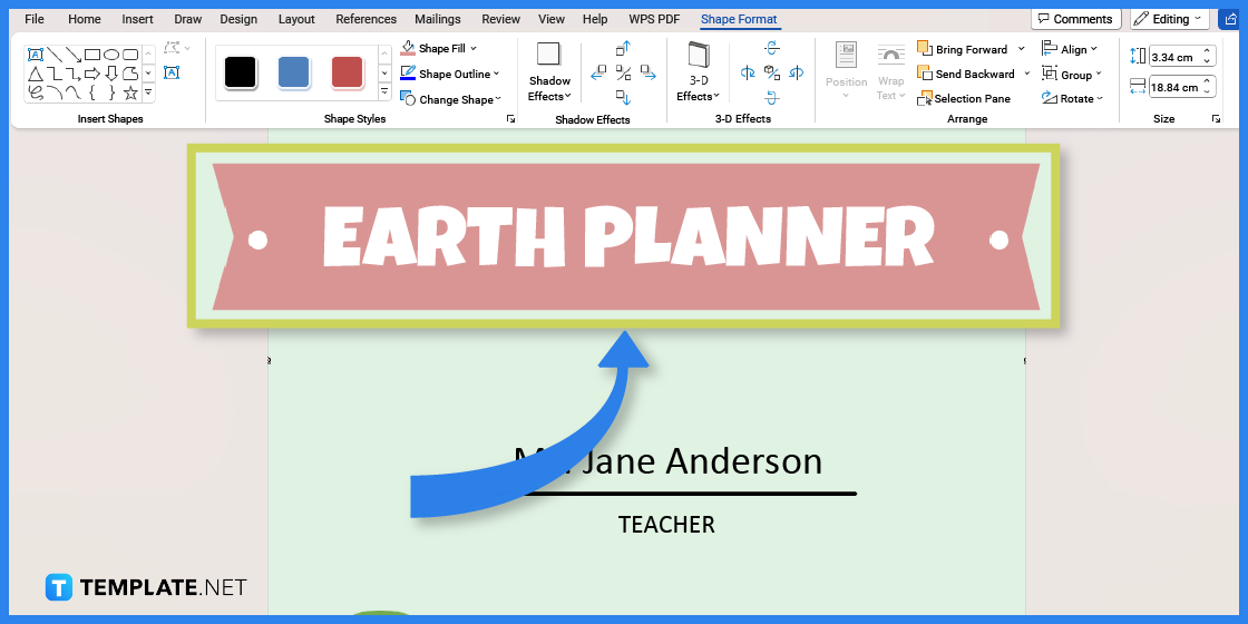 how to make an earth planner in microsoft word template example 2023 step