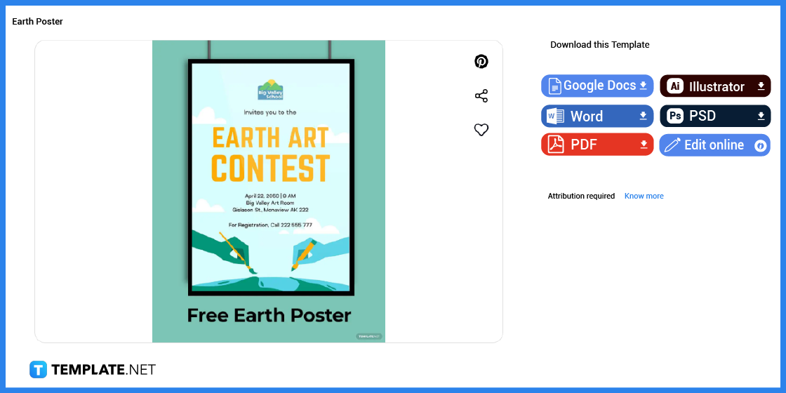 how to make an earth poster in microsoft word template example 2023 step
