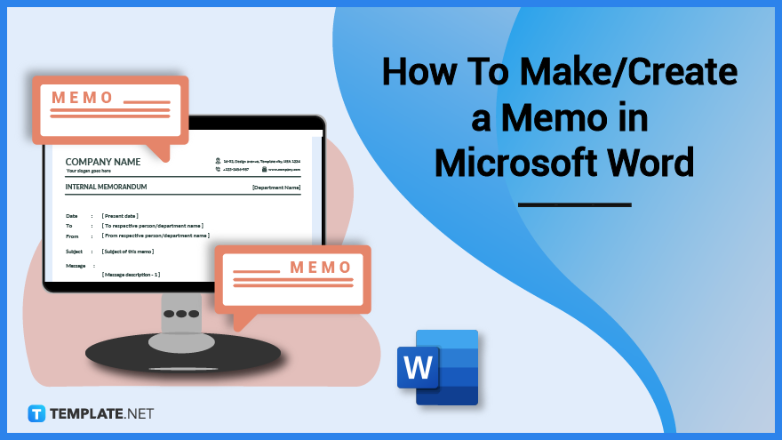 How To Make/Create a Memo in Microsoft Word [Templates + Examples] 2023 ...