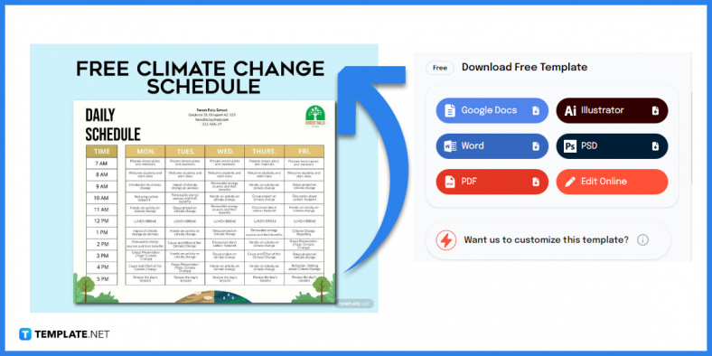 comment créer un programme de changement climatique dans l'exemple de modèle google docs 2023 étape 1 788x