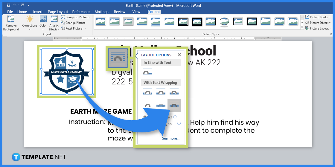 how to create earth game in microsoft word template example 2023 step