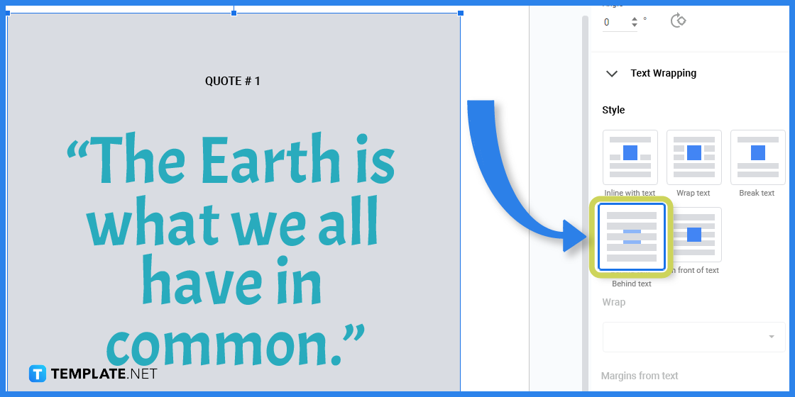 how to create earth quotes in google docs template example 2023 step
