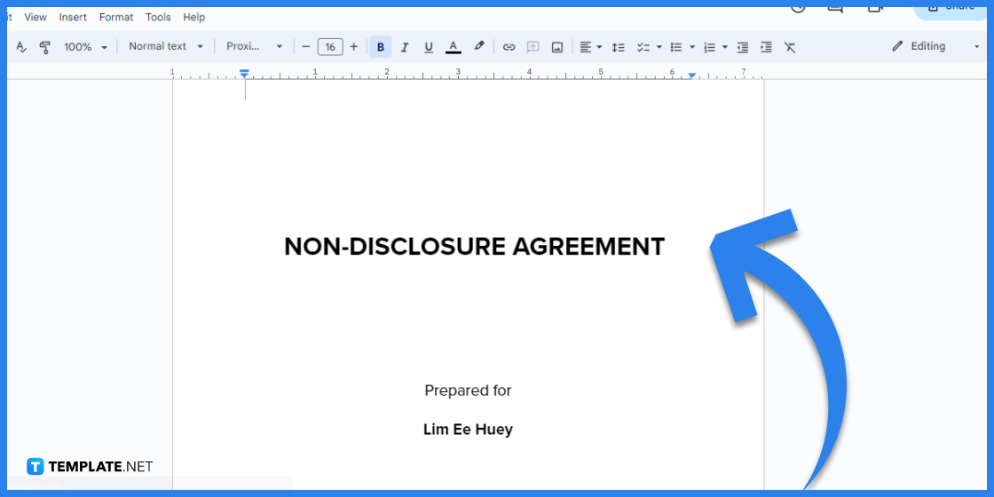 how to create an agreement in google docs templates examples 2023 step