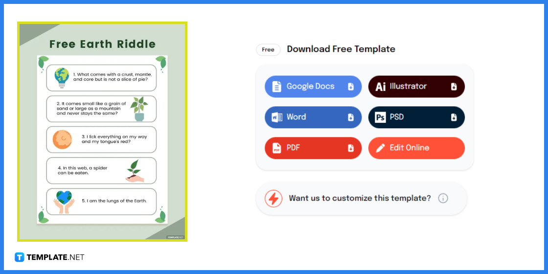 How to Make/Create an Earth Riddle in Google Docs [Template + Example] 2023