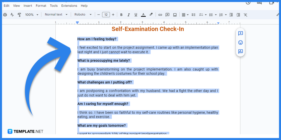 how to create an evaluation in google docs templates examples 2023 step