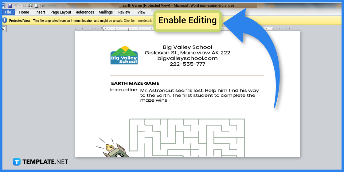 how to make earth game in microsoft word template example 2023 step