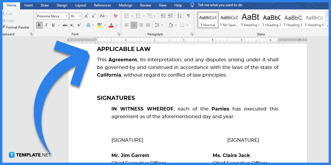 how to make an agreement in microsoft word templates examples 2023 step